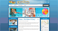 Desktop Screenshot of easypools.com.au